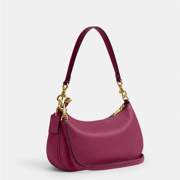 NWT,Coach Bow Charm & LOGO Teri Shoulder Bag
Crossbody, Gold Pin mount Logo❤️ - Picture 8 of 12